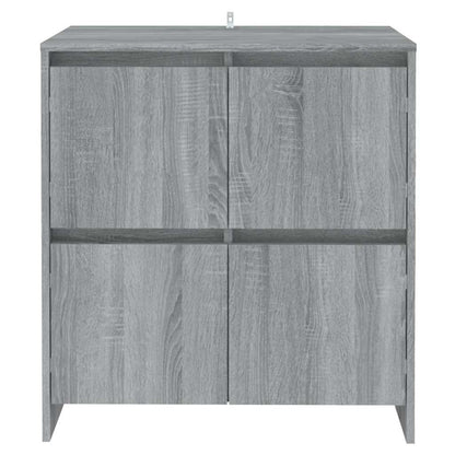 vidaXL Sideboard Grey Sonoma 70x41x75 cm Engineered Wood 3