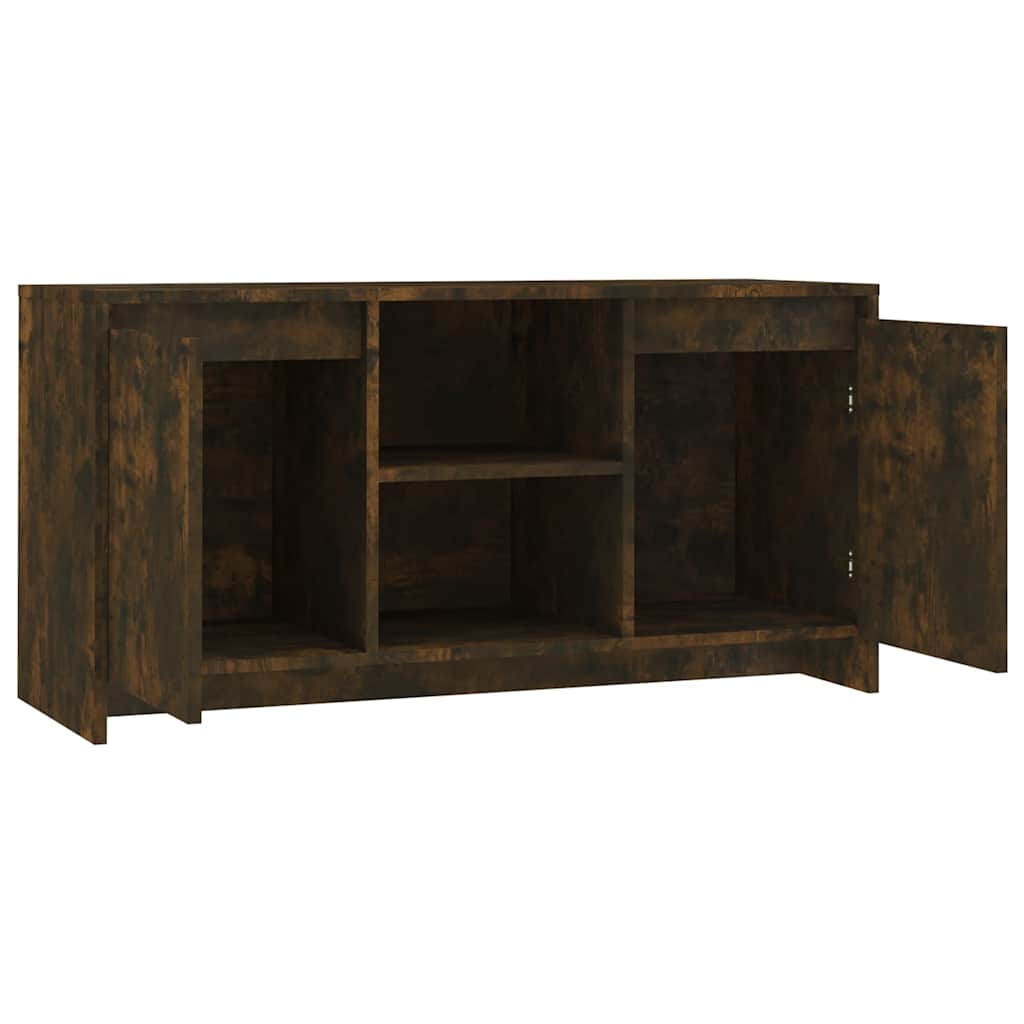 vidaXL TV Cabinet | Smoked Oak | Engineered Wood | Medium | Storage | TV Cabinet 5