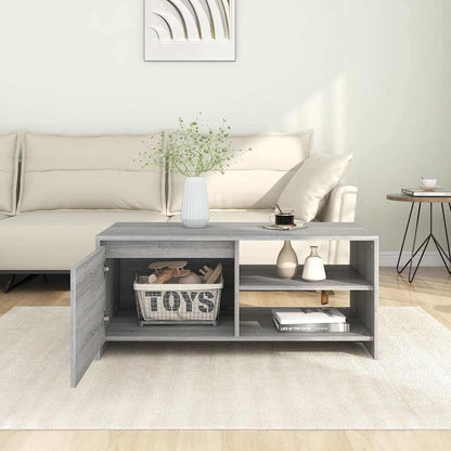 vidaXL Coffee Table | Grey Sonoma | Engineered Wood | Medium | Coffee Table 3