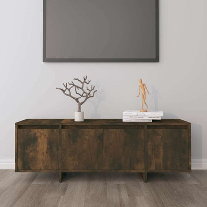 vidaXL TV Cabinet | Smoked Oak | Engineered Wood | Standard | Rectangular 1
