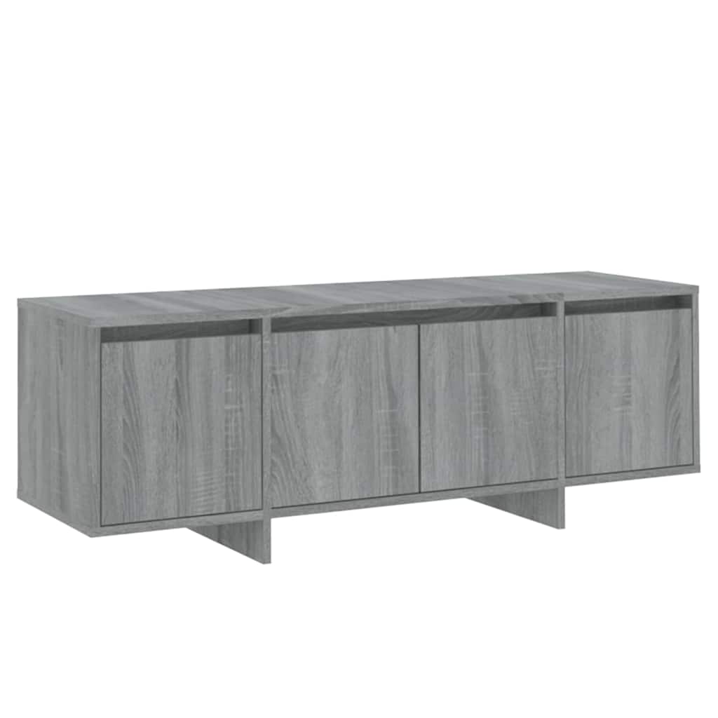 vidaXL TV Cabinet | Grey Sonoma | Engineered wood | Medium | TV Cabinet 2
