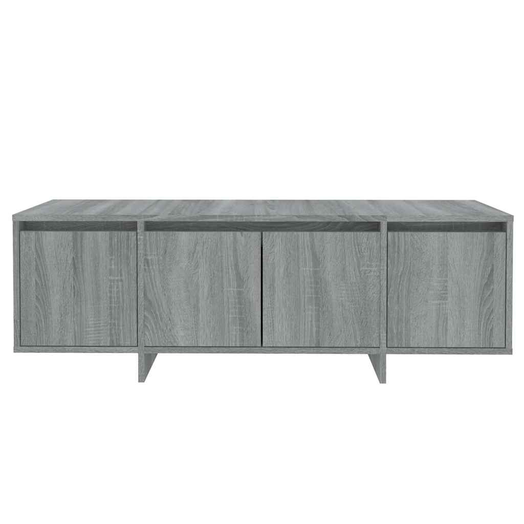 vidaXL TV Cabinet | Grey Sonoma | Engineered wood | Medium | TV Cabinet 6