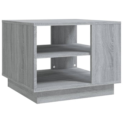 vidaXL Coffee Table Grey Sonoma 55x55x43 cm Engineered Wood 2