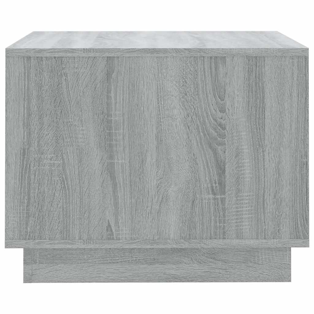vidaXL Coffee Table Grey Sonoma 55x55x43 cm Engineered Wood 5