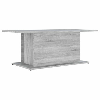 813093 vidaXL Coffee Table Grey Sonoma 102x55,5x40 cm Engineered Wood 2