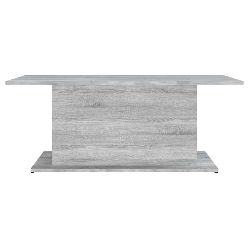 813093 vidaXL Coffee Table Grey Sonoma 102x55,5x40 cm Engineered Wood 4