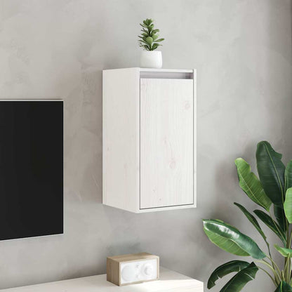 vidaXL Wall Cabinet |  Set of 2 | White | Solid pinewood | Standard 1