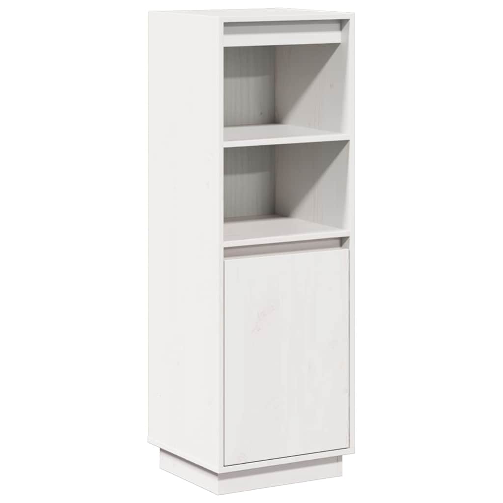 vidaXL Highboard | White | Solid pine wood | 37 cm x 34 cm x 110 cm | Highboard 2