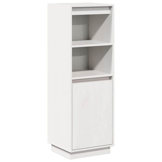 vidaXL Highboard | White | Solid pine wood | 37 cm x 34 cm x 110 cm | Highboard 2