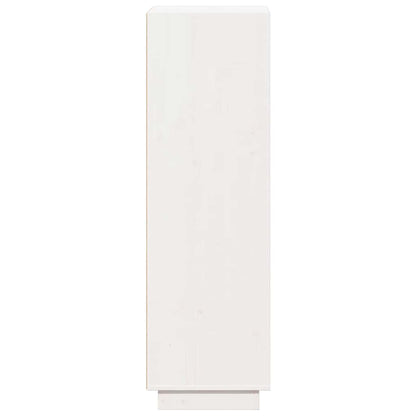 vidaXL Highboard | White | Solid pine wood | 37 cm x 34 cm x 110 cm | Highboard 6