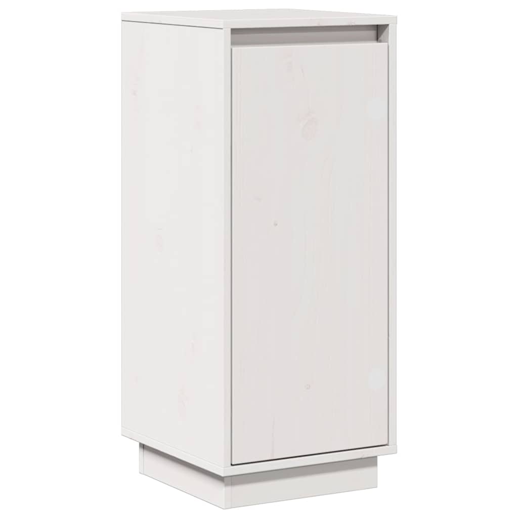 vidaXL Sideboard | White | Solid pine wood | Medium | Sideboard | Rectangular 2