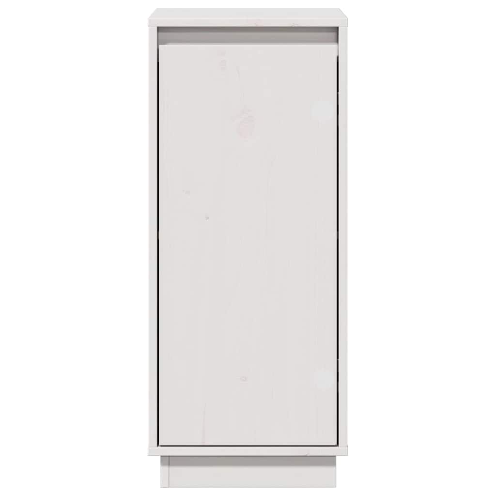 vidaXL Sideboard | White | Solid pine wood | Medium | Sideboard | Rectangular 6
