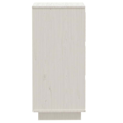 vidaXL Sideboard | White | Solid pinewood | Medium | Sideboard | Rectangular 6