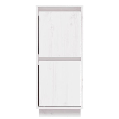 vidaXL Sideboard | White | Solid Pine Wood and MDF | Medium | Sideboard 5
