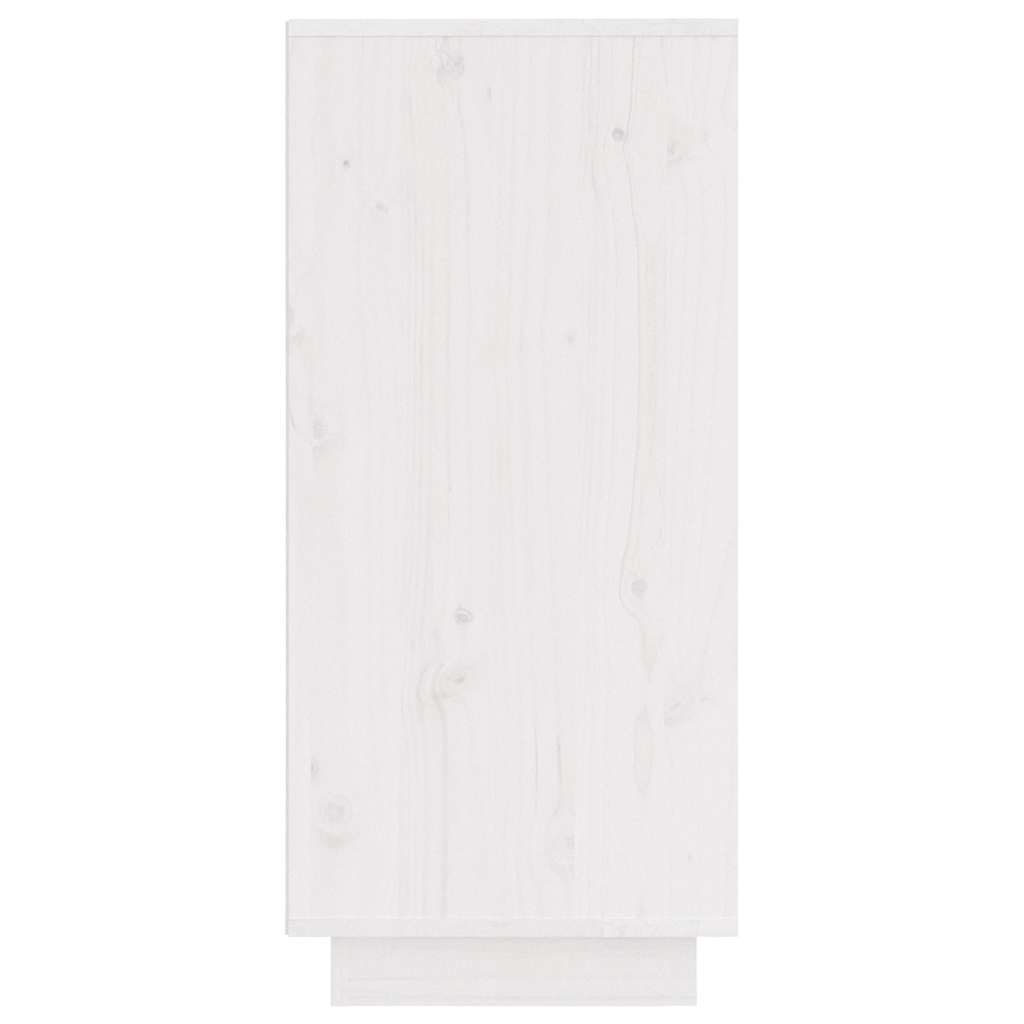 vidaXL Sideboard | White | Solid Pine Wood and MDF | Medium | Sideboard 6