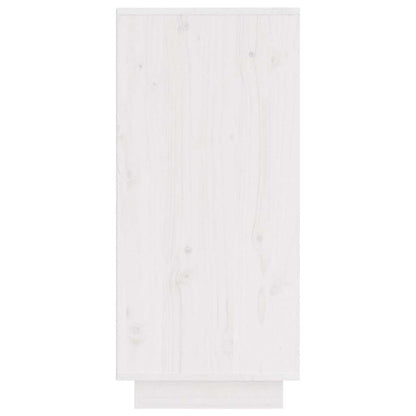 vidaXL Sideboard | White | Solid Pine Wood and MDF | Medium | Sideboard 6