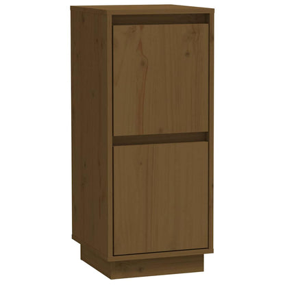 vidaXL Sideboard | Set of 2 | Honey brown | Solid pine wood, MDF | Medium 4