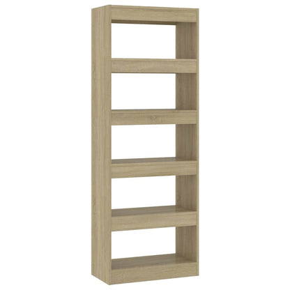 vidaXL Book Cabinet | Sonoma oak | Engineered wood 2