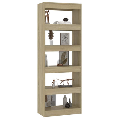 vidaXL Book Cabinet | Sonoma oak | Engineered wood 6
