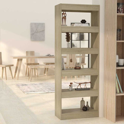 vidaXL Book Cabinet | Sonoma oak | Engineered wood 1