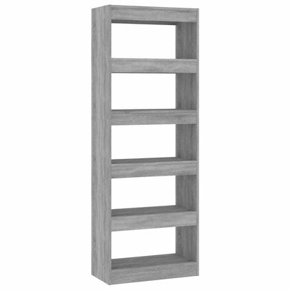 vidaXL Book Cabinet | Concrete grey | Engineered wood | Medium | Book Cabinet 2