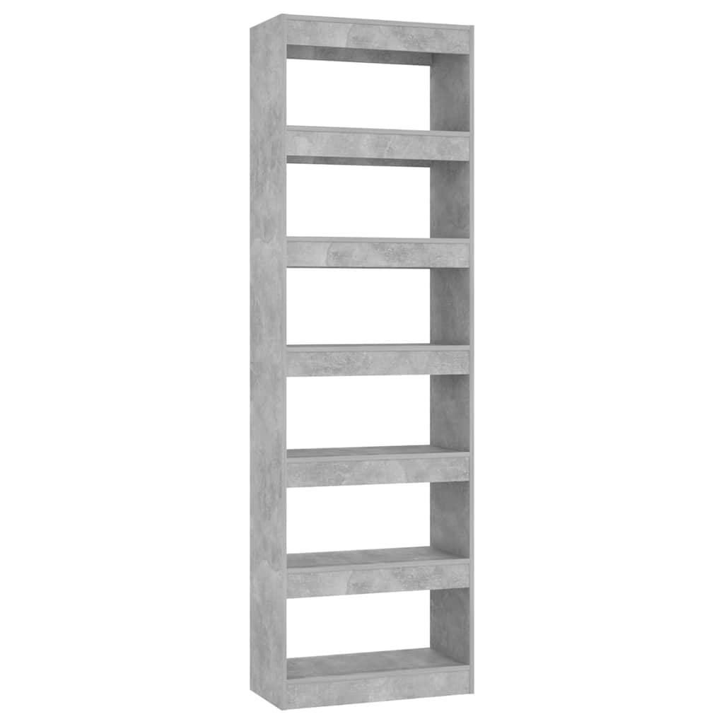 vidaXL Book Cabinet | Concrete Grey | Engineered wood | Medium | Book Cabinet 2