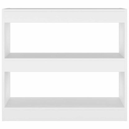vidaXL Book Cabinet | White | Engineered wood | Medium | Book Cabinet 3