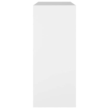 vidaXL Book Cabinet | White | Engineered wood | Medium | Book Cabinet 4