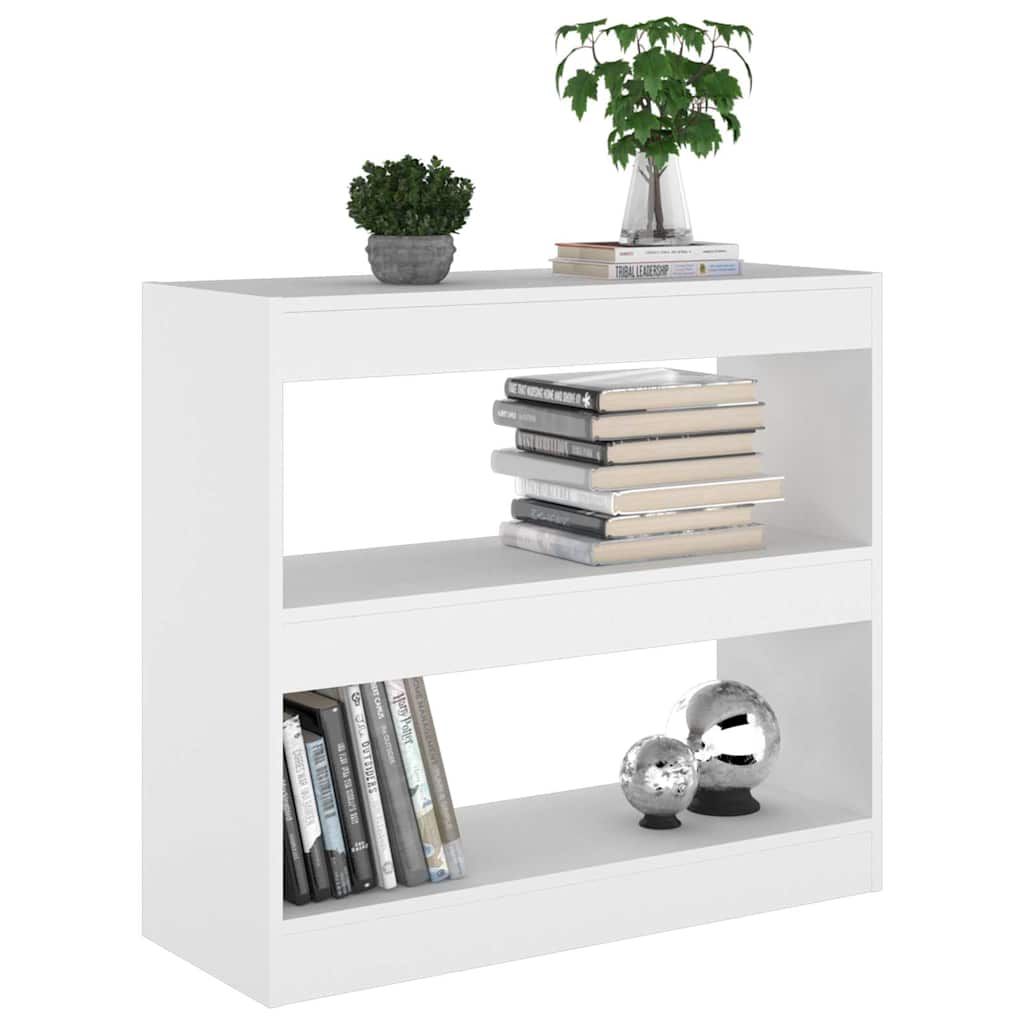 vidaXL Book Cabinet | White | Engineered wood | Medium | Book Cabinet 5