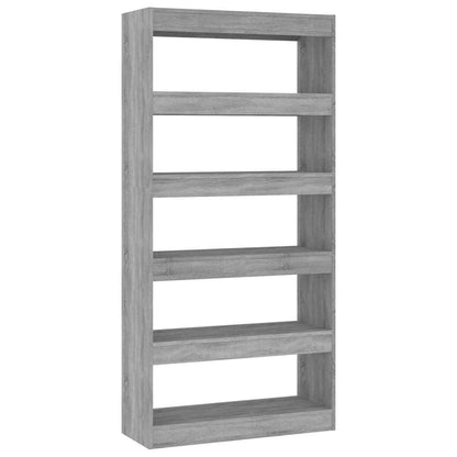 vidaXL Book Cabinet | Grey Sonoma | Engineered wood | Medium | Book Cabinet 2