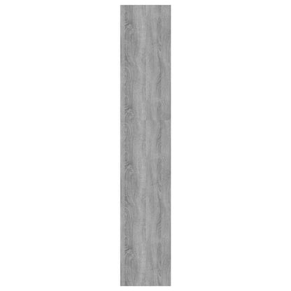 vidaXL Book Cabinet | Grey Sonoma | Engineered wood | Medium | Book Cabinet 6