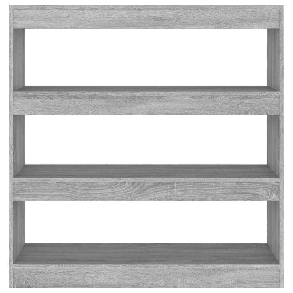 vidaXL Book Cabinet | Grey Sonoma | Engineered wood | 100x30x103 cm 3