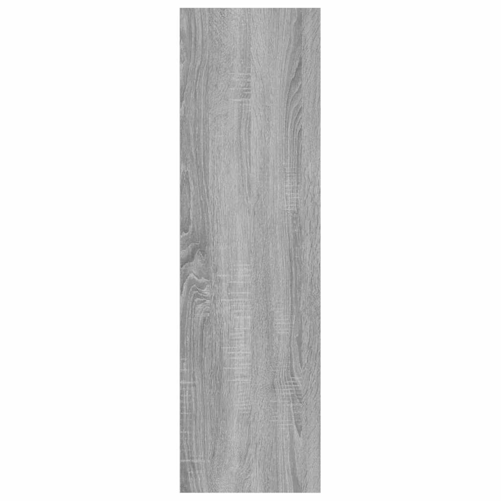 vidaXL Book Cabinet | Grey Sonoma | Engineered wood | 100x30x103 cm 4