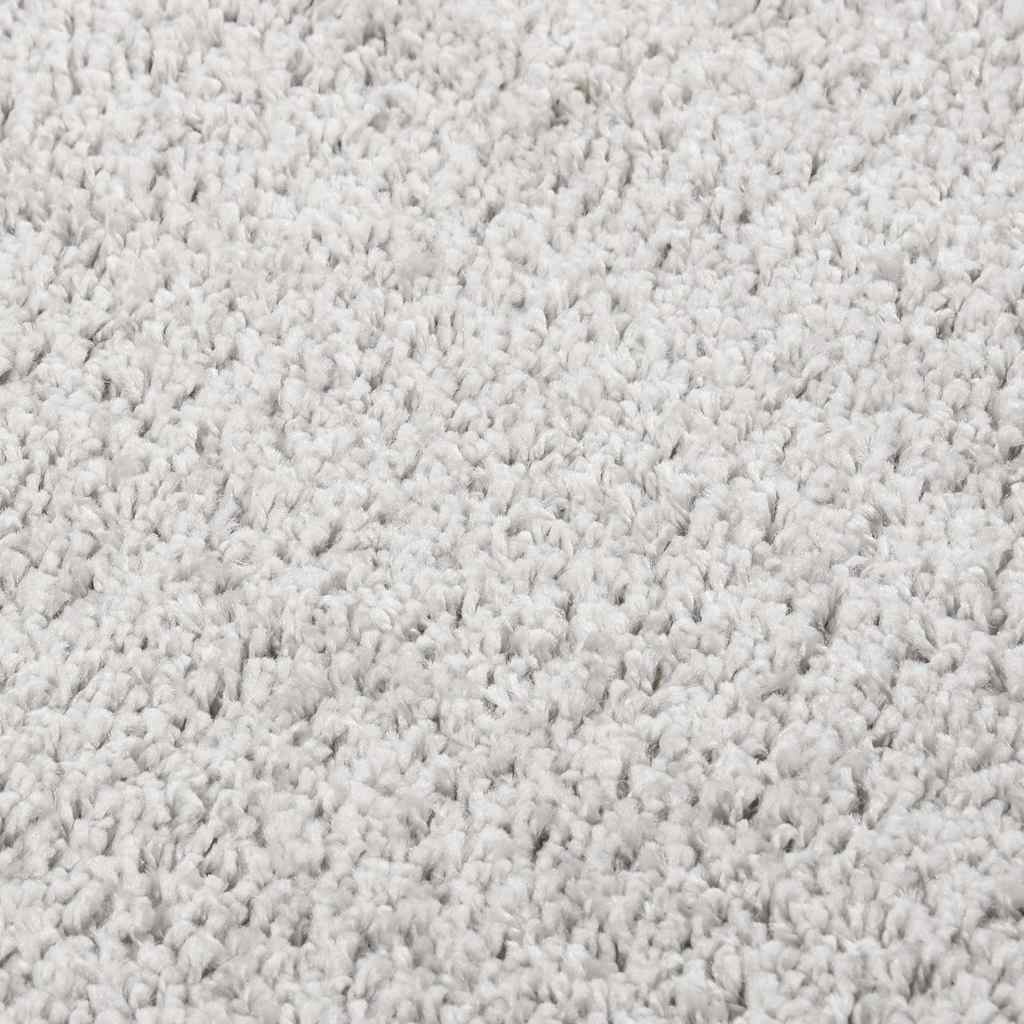 vidaXL Rug | Light Grey | Polypropylene | 140 x 200 cm | Rug | Rectangular 4