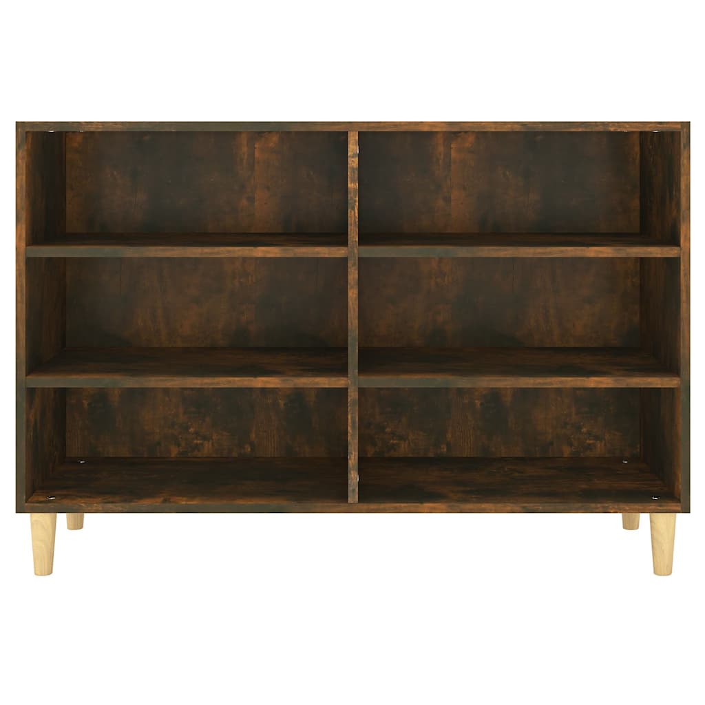 vidaXL Sideboard | Smoked Oak | Engineered Wood | 103.5x35x70 cm | Sideboard 4