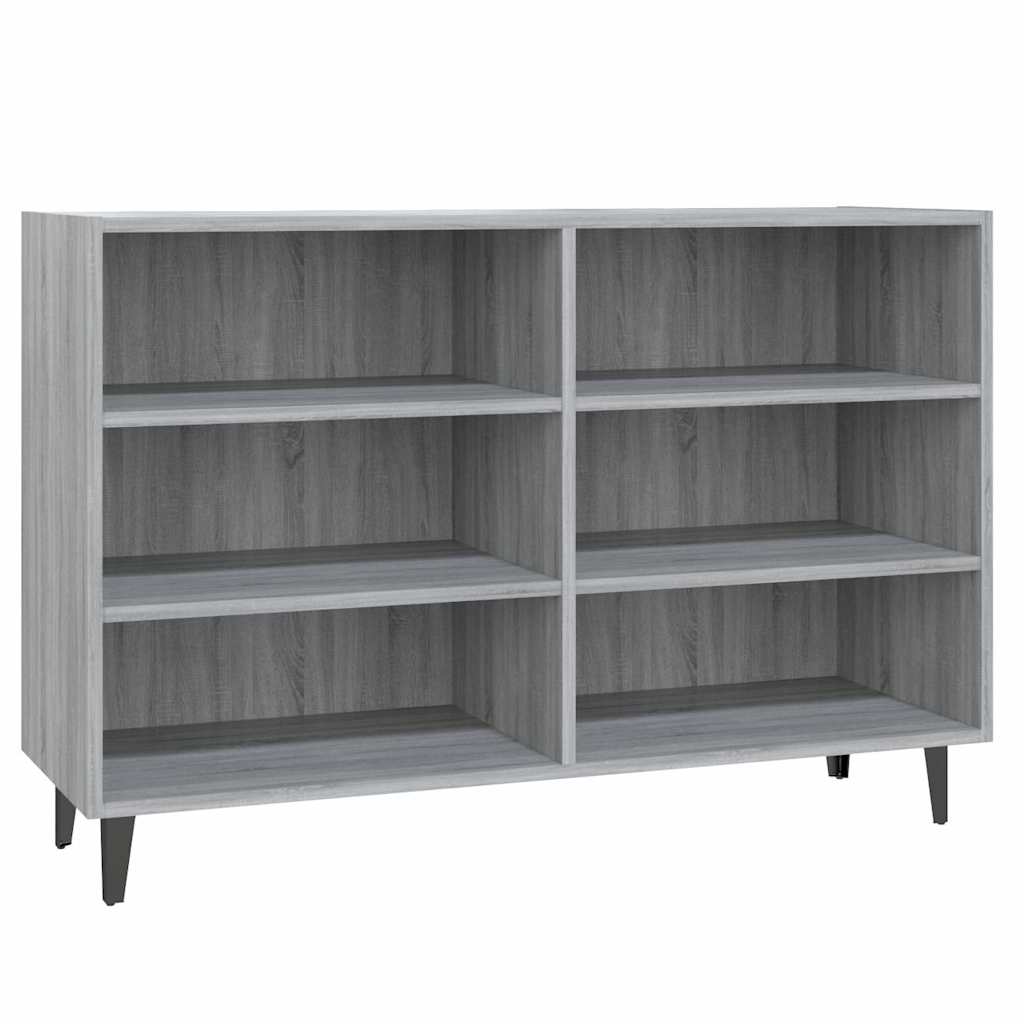 Sideboard 103,5x35x70 cm Engineered Wood Grey sonoma