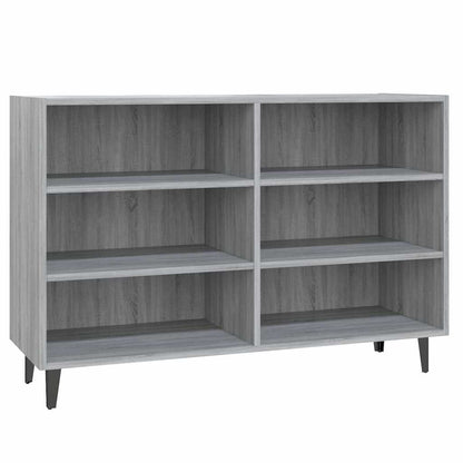 Sideboard 103,5x35x70 cm Engineered Wood Grey sonoma