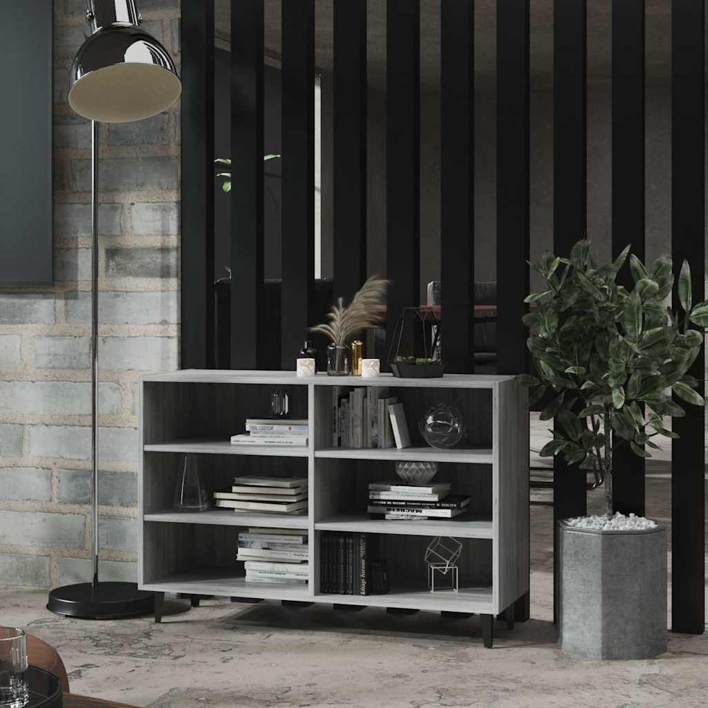Sideboard 103,5x35x70 cm Engineered Wood Grey sonoma