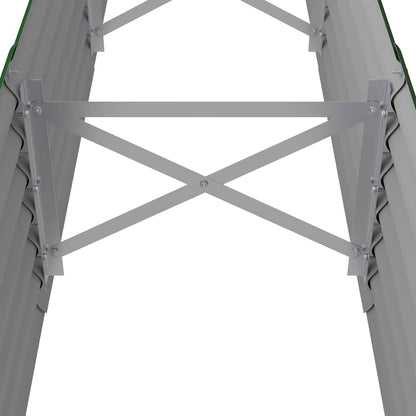 vidaXL Garden Raised Bed | Green | Powder-coated steel | 224x40x36 cm 5