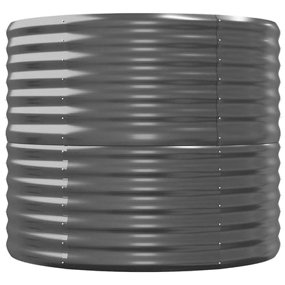 vidaXL Garden Raised Bed | Anthracite | Powder-coated steel | 152x80x68 cm 4