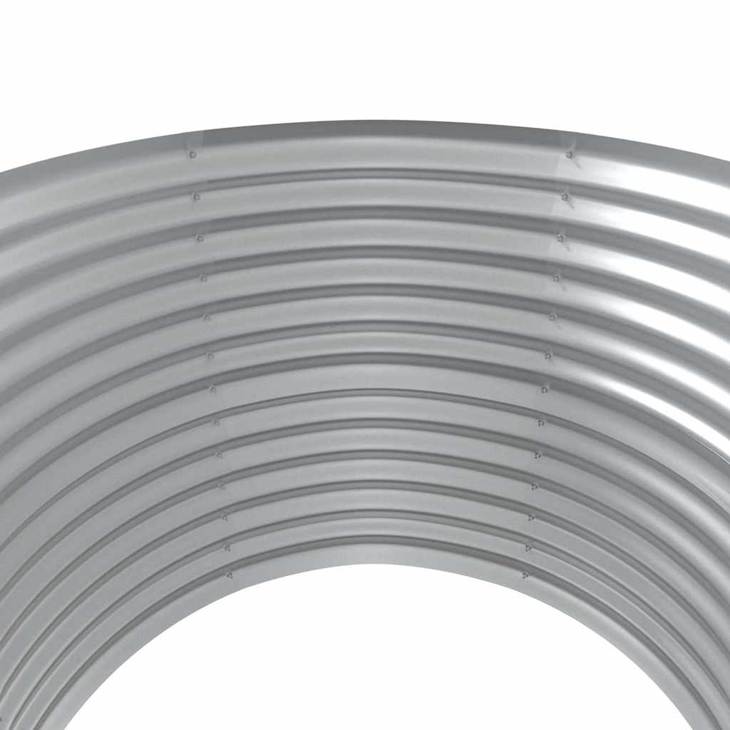 vidaXL Garden Raised Bed | Anthracite | Powder-coated steel | 100 cm diameter 4