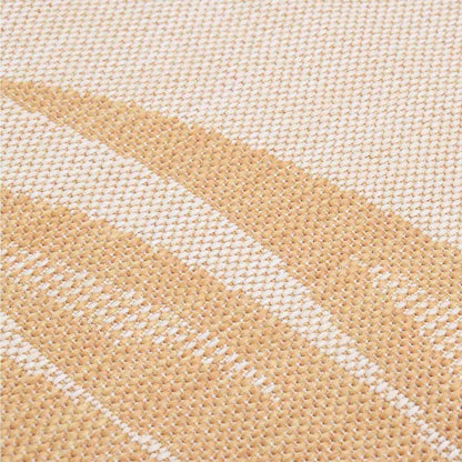 vidaXL Outdoor Flatweave Rug 160x230 cm Leaf Pattern 5