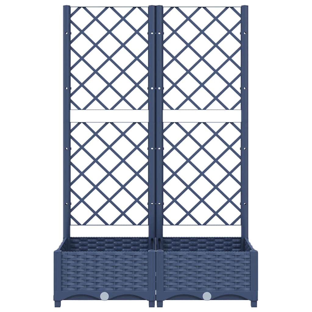 vidaXL Garden Blue Grey 80 x 40 x 121.5 cm 3