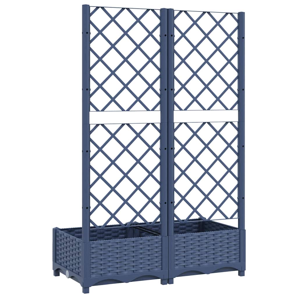 vidaXL Garden Blue Grey 80 x 40 x 121.5 cm 4