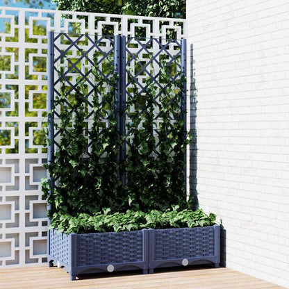vidaXL Garden Blue Grey 80 x 40 x 121.5 cm 1