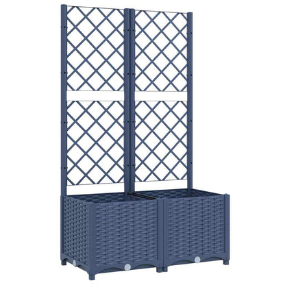 vidaXL Garden Blue Grey 80 x 40 x 136 cm 2