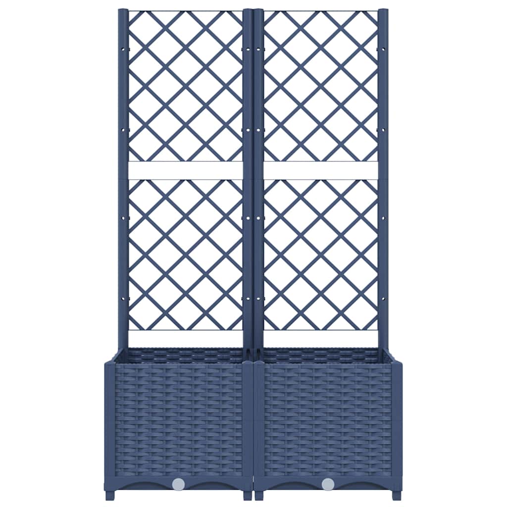 vidaXL Garden Blue Grey 80 x 40 x 136 cm 3
