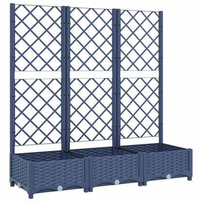 vidaXL Garden Blue Grey 120 x 40 x 121.5 cm 2