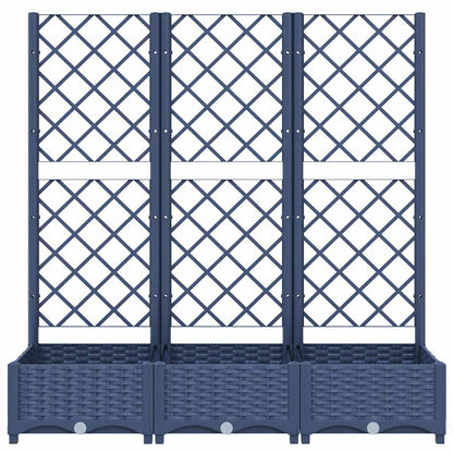 vidaXL Garden Blue Grey 120 x 40 x 121.5 cm 3
