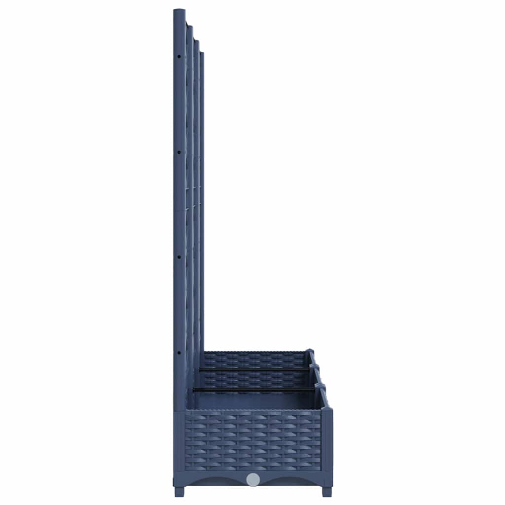 vidaXL Garden Blue Grey 120 x 40 x 121.5 cm 5